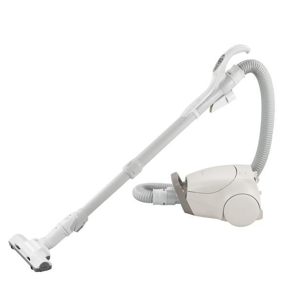 【中古】パナソニック 紙パック式掃除機 エアダストキャッチャー 軽量 本体2.9kg ベージュ MC-PJ21A-C