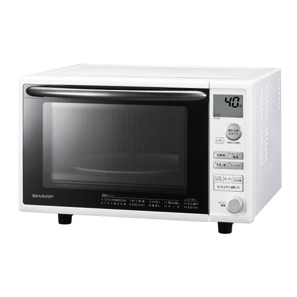 【中古】シャープ オーブンレンジ 1段調理 ターンテーブル 20L ホワイト RE-S70A-W