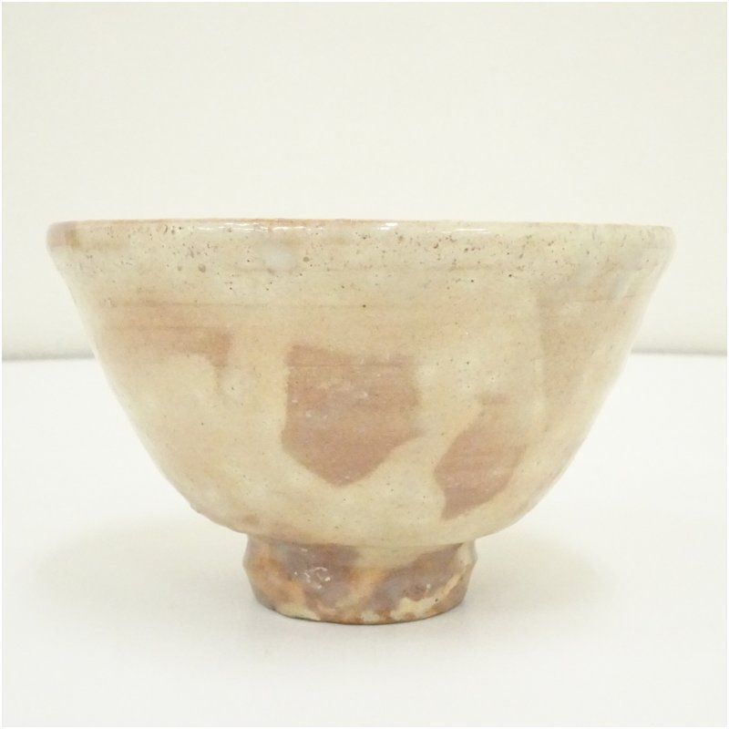 萩焼 林紅陽造 茶碗（銘：清楽）（大徳寺 小林太玄書付）（共箱） 茶道