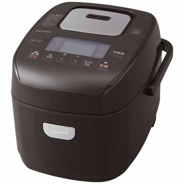 【中古】圧力IHジャー炊飯器 3合 KRC-PD30-T ブラウン