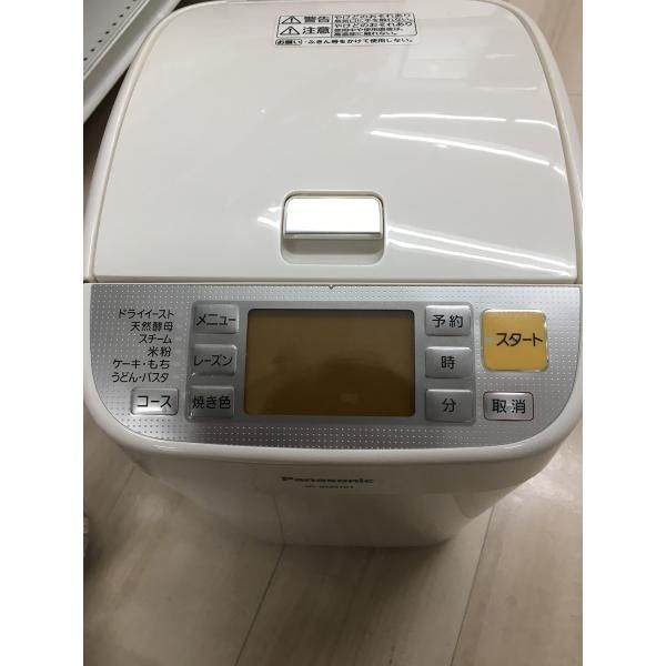 【中古】パナソニック ホームベーカリー シルバーホワイト SD-BMS101-SW
