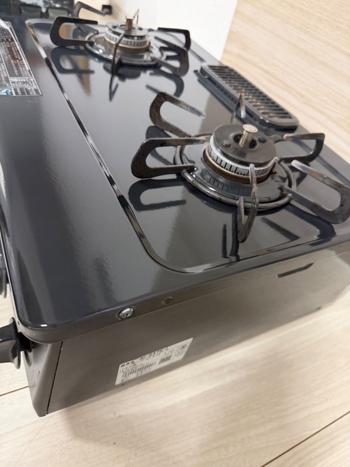 パロマ ガステーブル IC-S37K-L LPガス用 2019年製 プロパンガス