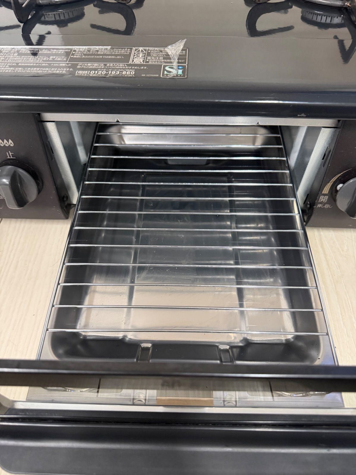 パロマ ガステーブル IC-S37K-L LPガス用 2019年製 プロパンガス