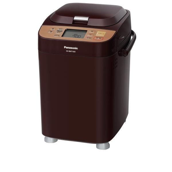 【中古】パナソニック ホームベーカリー 1斤タイプ ブラウン SD-BMT1001-T