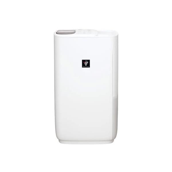【中古】シャープ ハイブリッド式 加湿器 HV-S55-W どっちも給水 レギュラータイプ プラズマクラスター Ag+イオン タンク容量 4L
