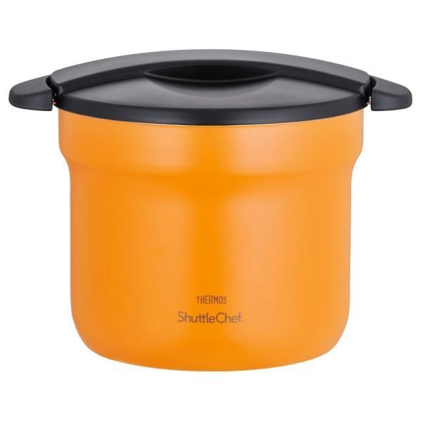 中古】THERMOS 真空保温調理器 シャトルシェフ 4.3L アプリコット KBF 