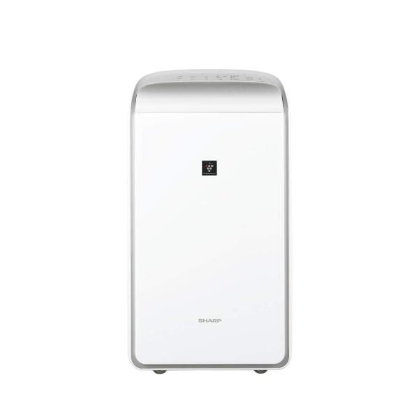 【中古】シャープ ハイブリッド除湿機 衣類乾燥 12L プラズマクラスター 25000 ハイグレード ホワイト CV-NH140-W