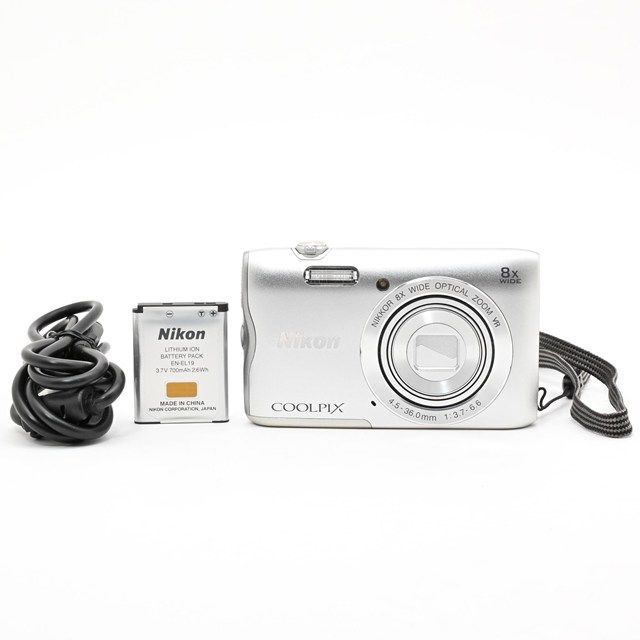 Nikon COOLPIX A300 シルバー Amazon.com : Nikon COOLPIX S3700 20MP Digital Camera with 8x