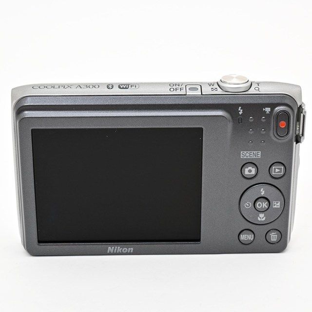 並品＞ Nikon COOLPIX A300 シルバー｜光学8倍ズーム｜2005万画素