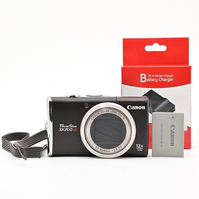 日本初公式 Canon PowerShot SX200 IS コンデジ 【公式通販】