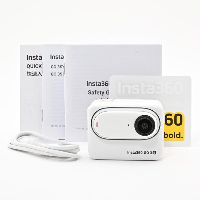 難有品・ジャンク＞ Insta360 GO 3S ホワイト｜小型アクションカメラ