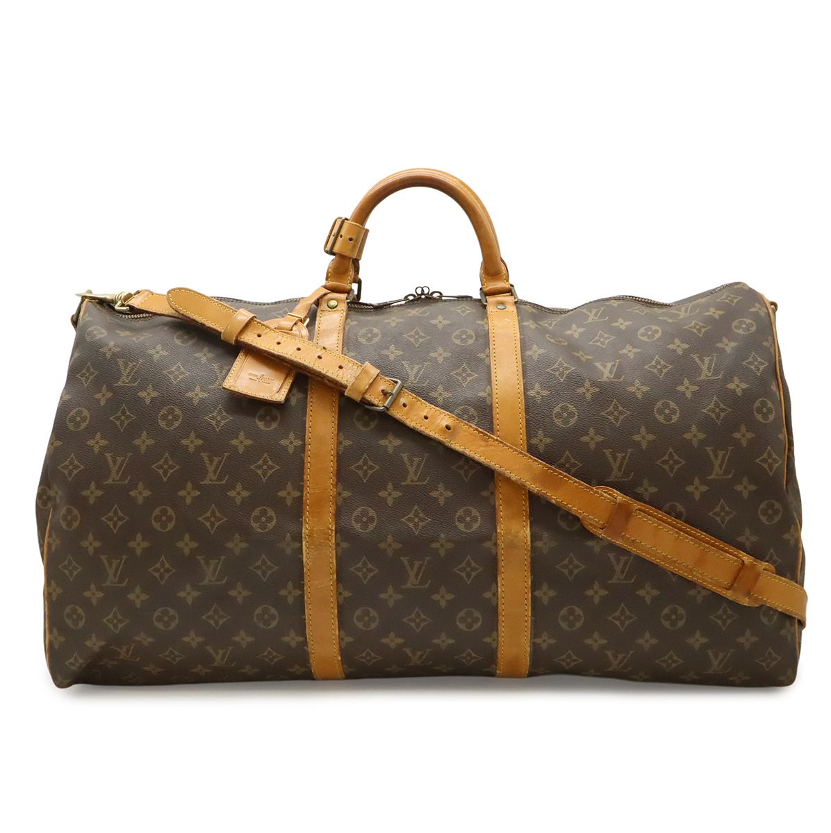 LOUIS VUITTON ルイ ヴィトン モノグラム キーポル バンドリエール60