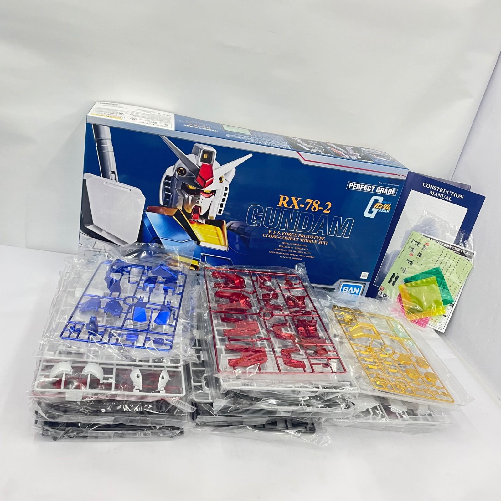 瀬戸店】内袋未開封 PG 1/60 プラモデル RX-78-2 ガンダム[チタニウム
