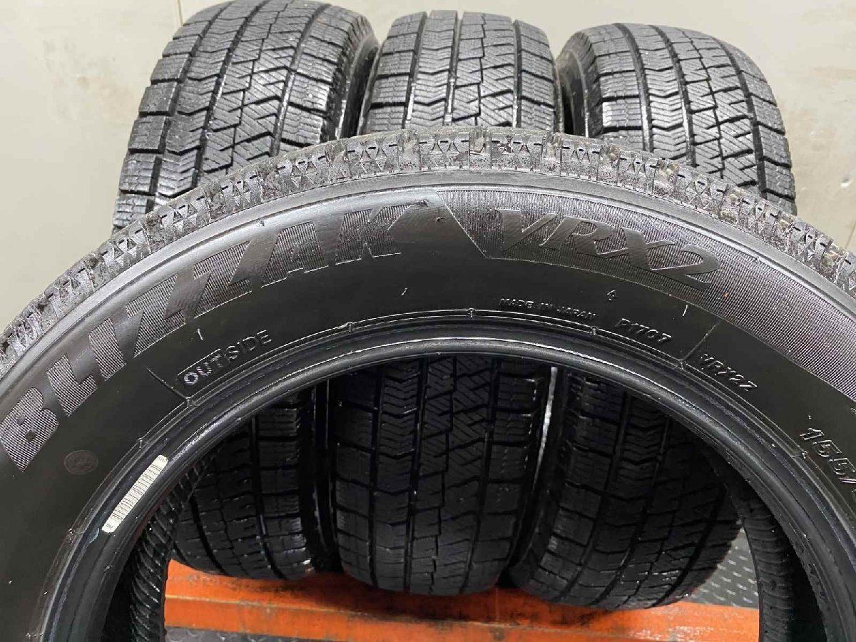 BS BRIDGESTONE BLIZZAK VRX2 155/65R14 14インチ スタッドレス 4本 21