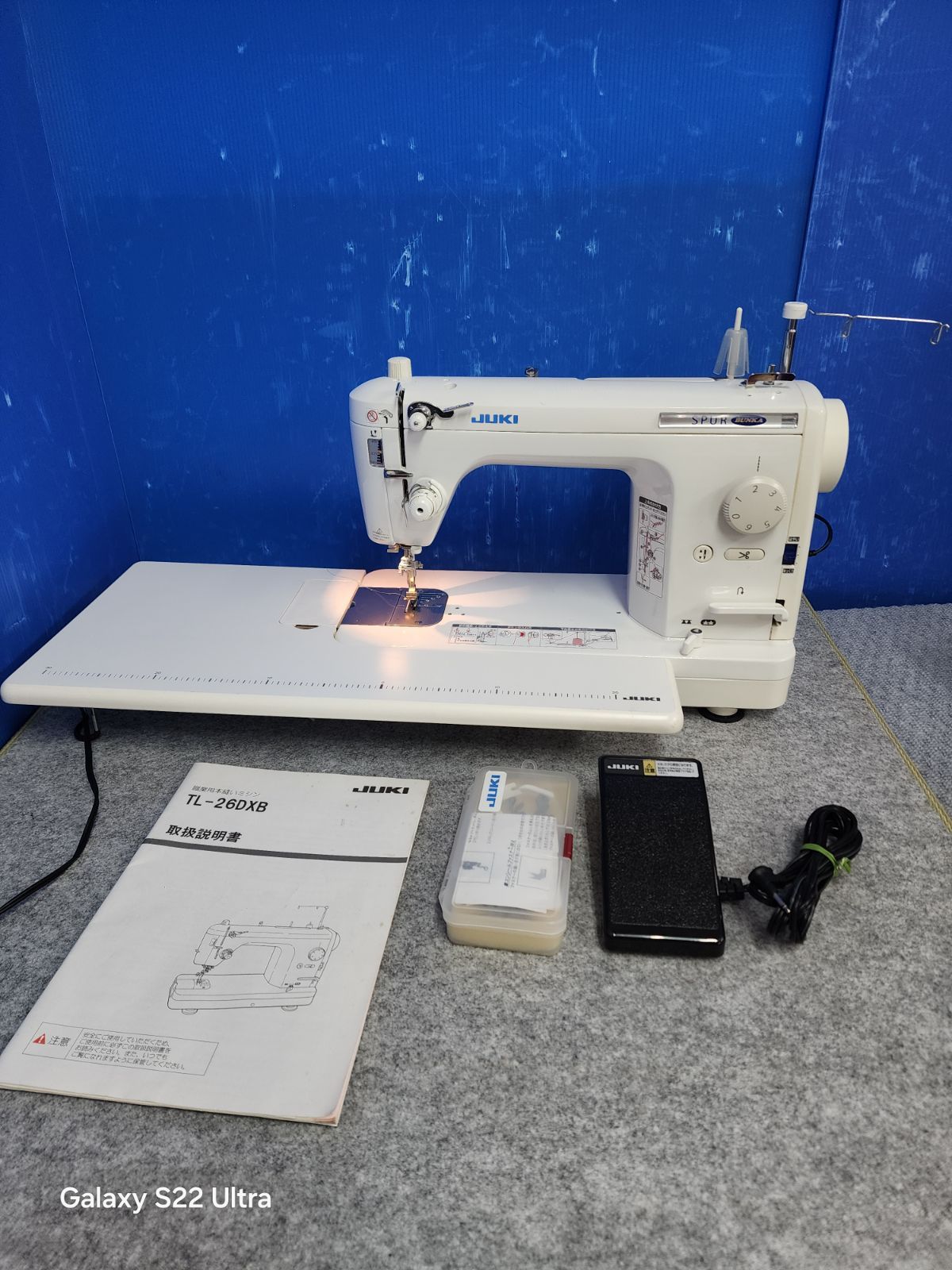 X91☆JUKI SPUR TL-26DXB 職業用本縫いミシン/送料無料☆2604 - メルカリ