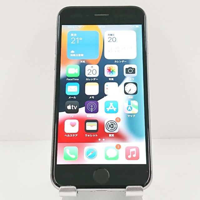 iPhone6s 16GB SIMフリー スペースグレイ 送料無料 本体 c19092 - メルカリ