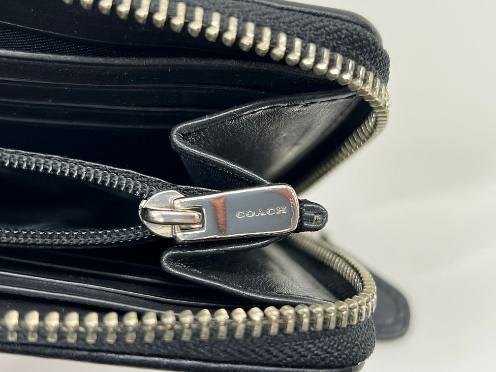COACH コーチ/シグネチャー/PVC/ラウンドファスナー長財布/F59267/H22**/Aランク/18【中古】 COACH（コーチ） コーチ/シグネチャー/PVC/ラウンドファスナー長財布