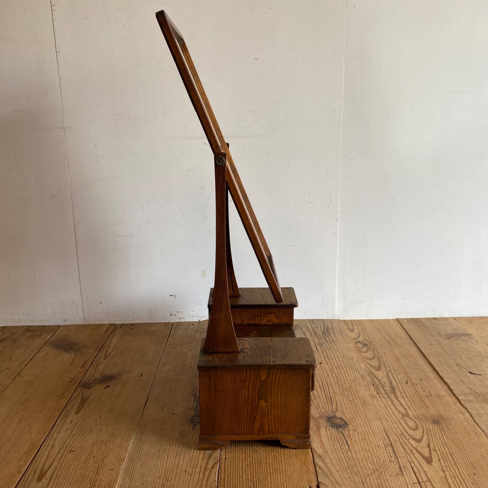 [送料込み] 昭和レトロ 鏡台 古家具 ドレッサー アンティークインテリア アンティーク 古い鏡台 ドレッサー レトロ 古道具 Y853 - メルカリ