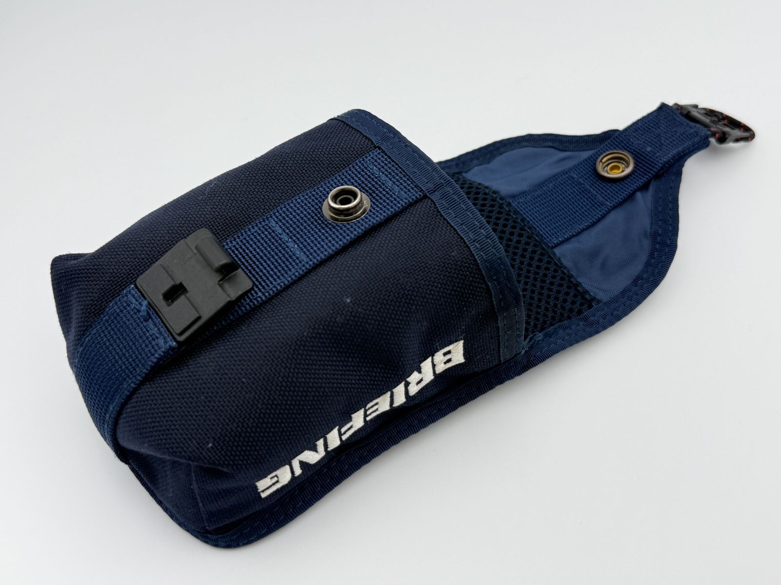 BRIEFING スコープポーチ ネイビー SCOPE POUCH ブリーフィング スコープ ボックス ポーチ [ブラック / ネイビー