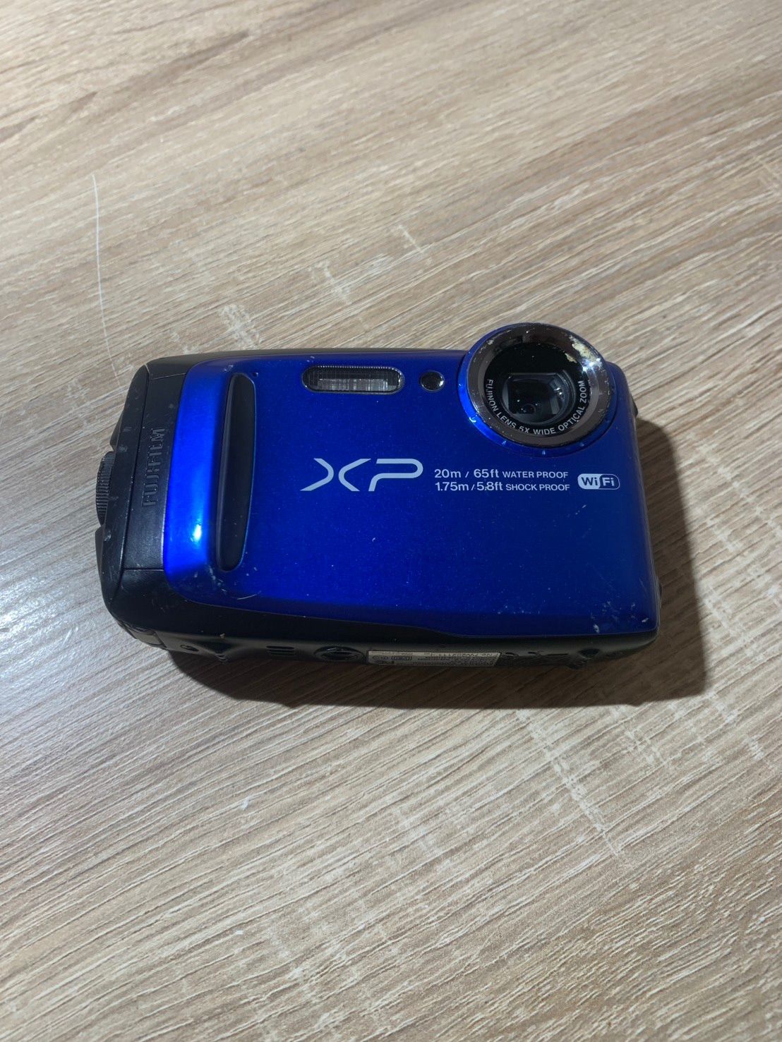 0003 FUJIFILM FINEPIX XP120 ブルー デジカメ ジャンク品【ネ