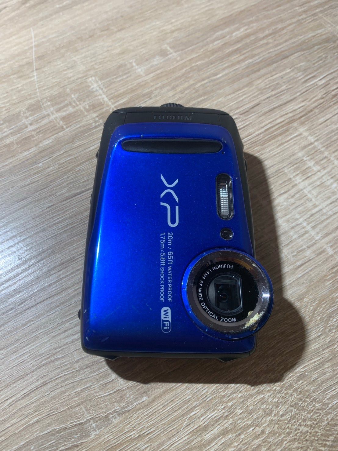 0003 FUJIFILM FINEPIX XP120 ブルー デジカメ ジャンク品【ネ