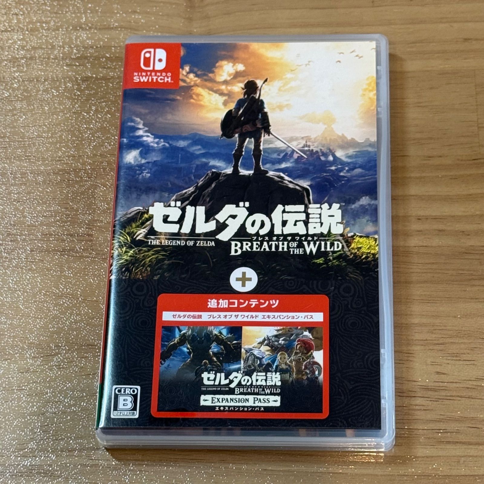 ゼルダの伝説 ブレスオブザワイルド エキスパンションパス Switch 中古 4-127【美品】Switch ゼルダの伝説 ブレスオブザワイルド+