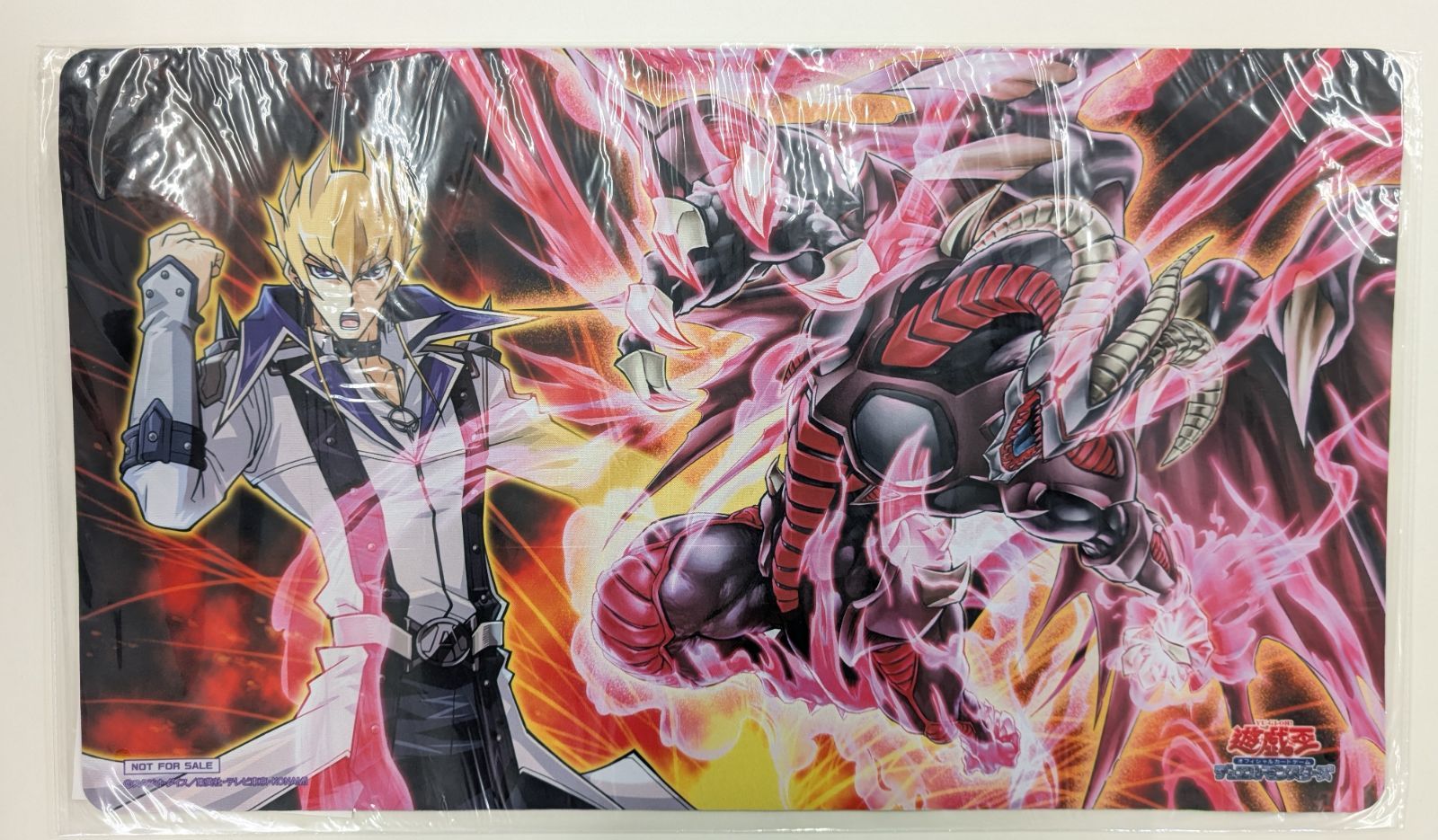 遊戯王OCG ジャック&スカーレッド・デーモン プレイマット 遊戯王の日