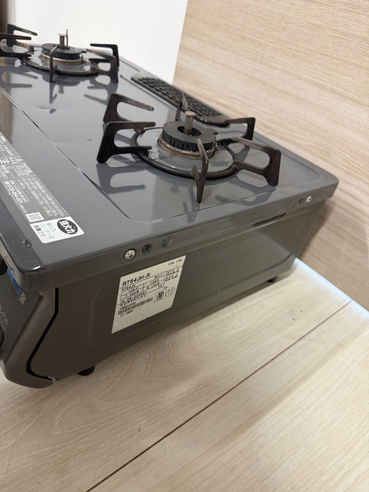 Rinnai KGM640DG (RT64JH-R) 都市ガス用 ガスコンロ - メルカリ