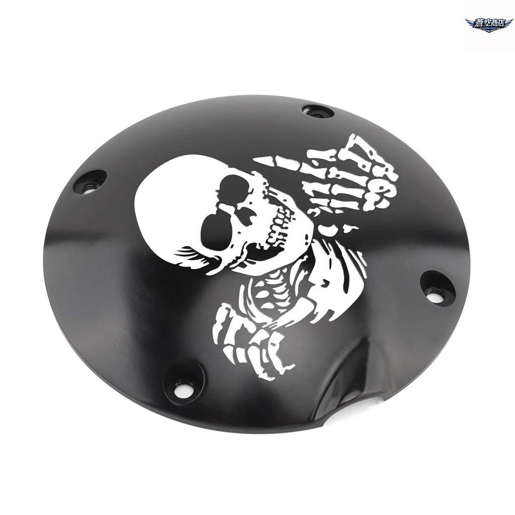 ハーレーダビッドソン 純正ポイントカバー スカル Harley-Davidson