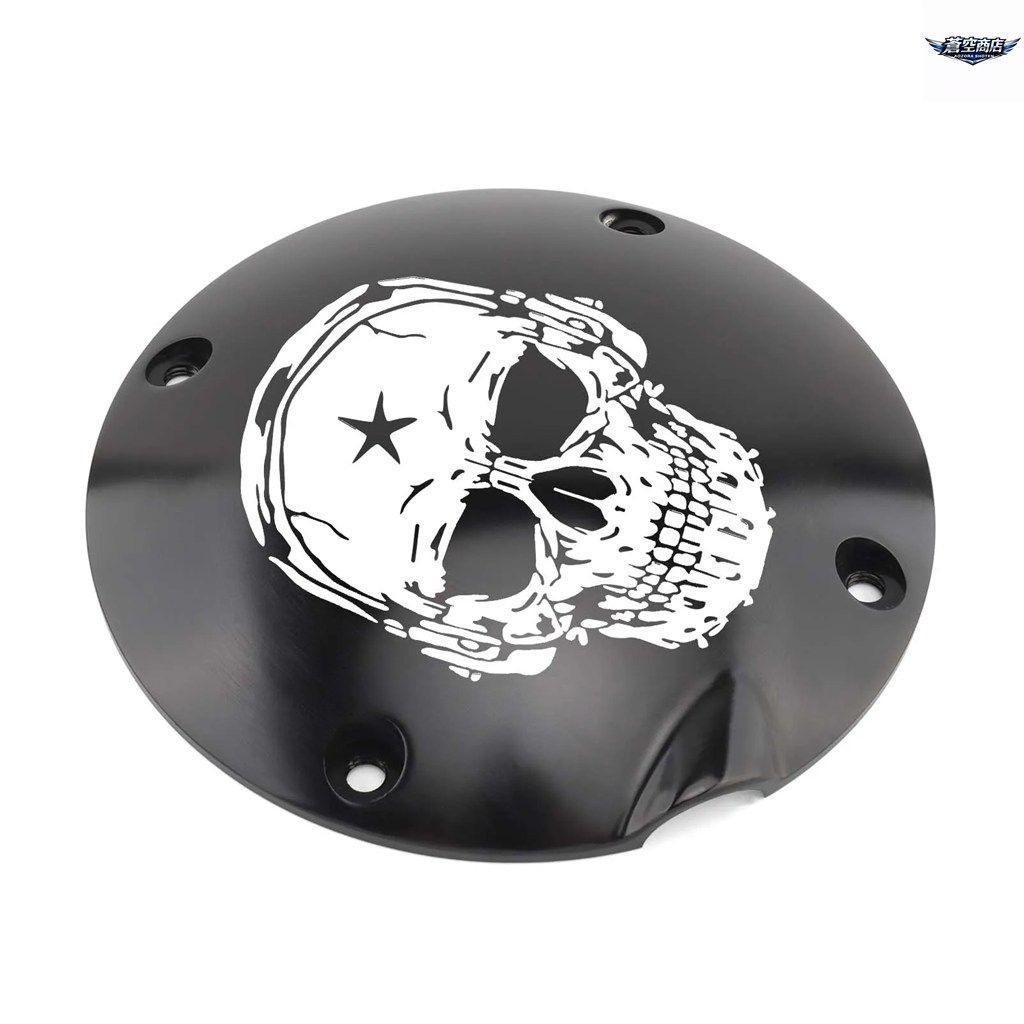 ハーレーダビッドソン　純正ポイントカバー　スカル ハーレーダビッドソン 純正ポイントカバー スカル Harley-Davidson