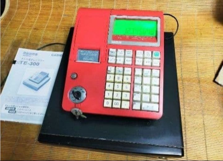 カシオレジスター TE-300 フル設定無料 送料無料人気機種 300418