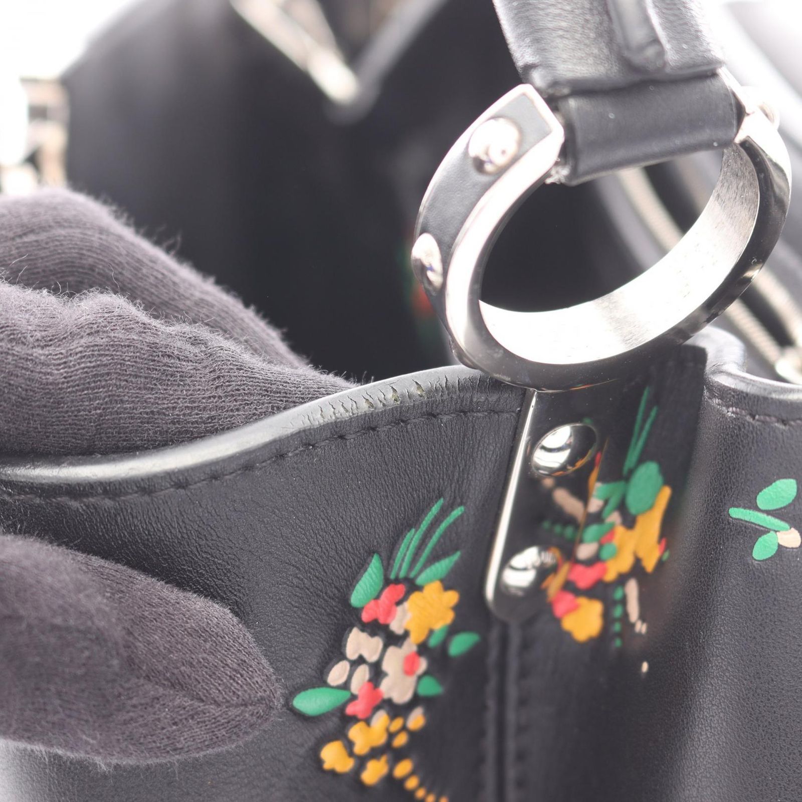 ルイ・ヴィトン LOUIS VUITTON ハンドバッグ カプシーヌPM Blossom 