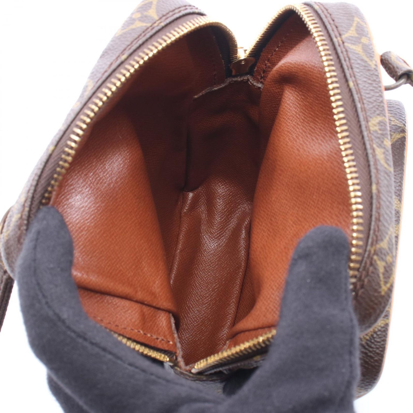 ルイ・ヴィトン LOUIS VUITTON ミニアマゾン ショルダーバッグ バッグ PVCコーティングキャンバス レザー モノグラム レディース ブラウン系 M45238 【中古】 LOUIS VUITTON - LOUIS VUITTON ルイ・ヴィトン ショルダーバッグ ミニ