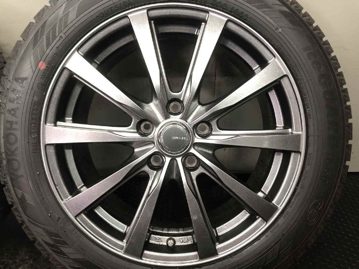 タイヤ未走行に近い【YK ice GUARD iG60 195/60R17】スタッドレス 