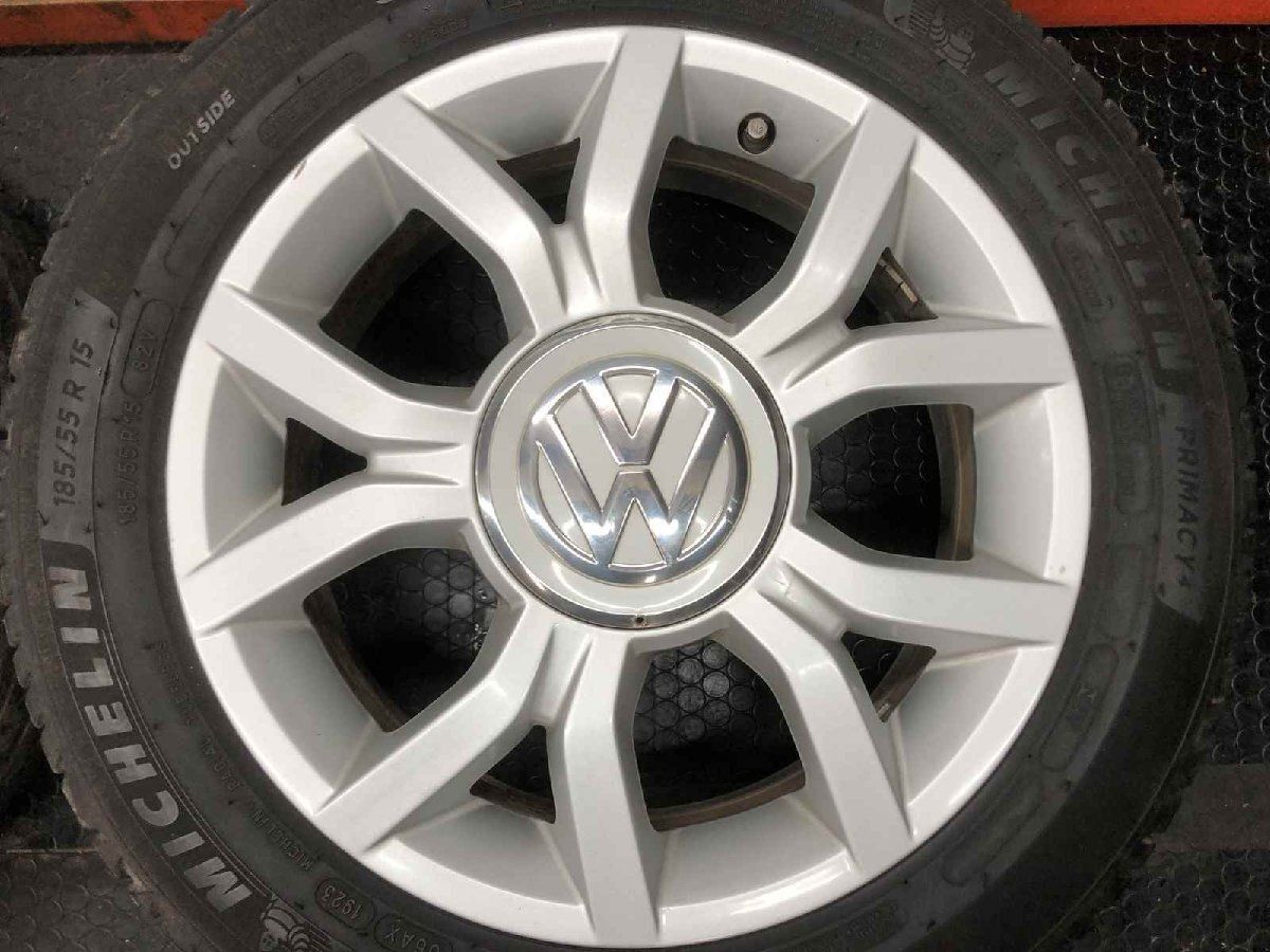 MICHELIN PRIMACY4 185/55R15】夏タイヤ【VW up! アップ 純正ホイール 