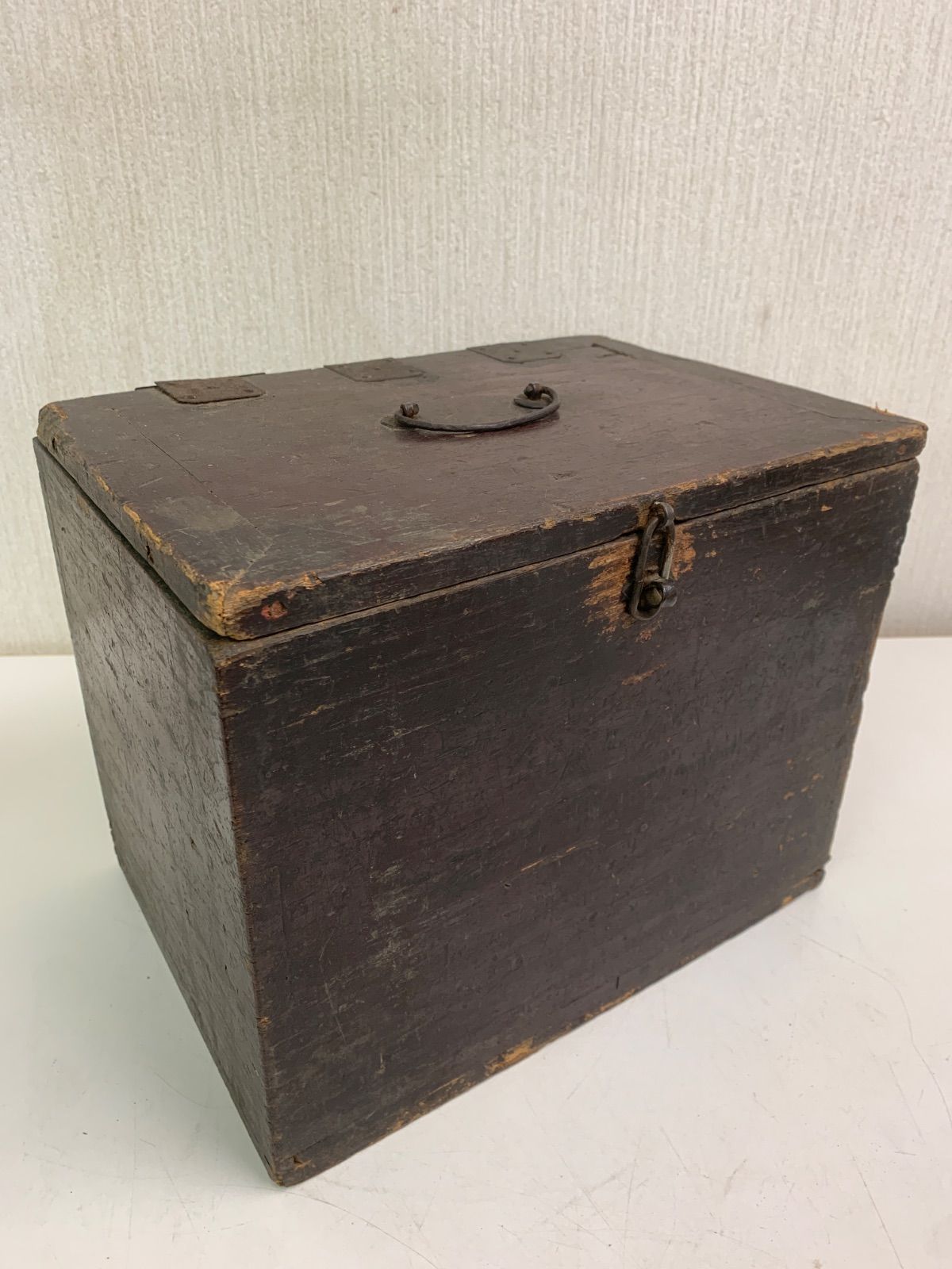 フォロー割対象商品】江戸期 骨董 懸硯 薬箱 小引き出し 小物入れ