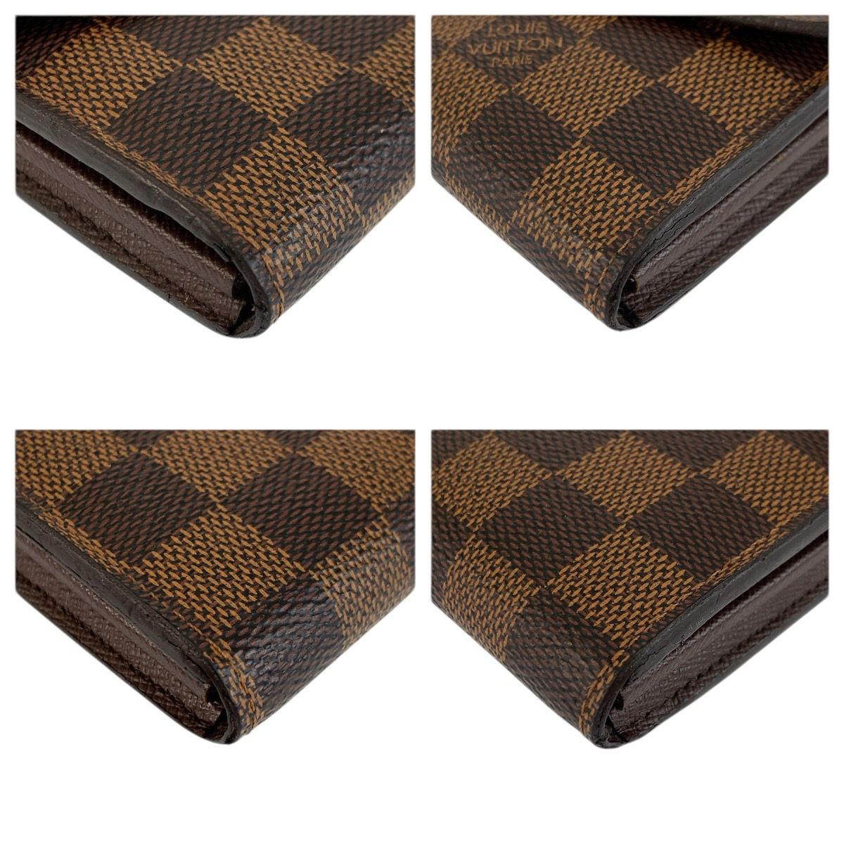 美品 LOUIS VUITTON ルイヴィトン ダミエ ポルトフォイユ サラ