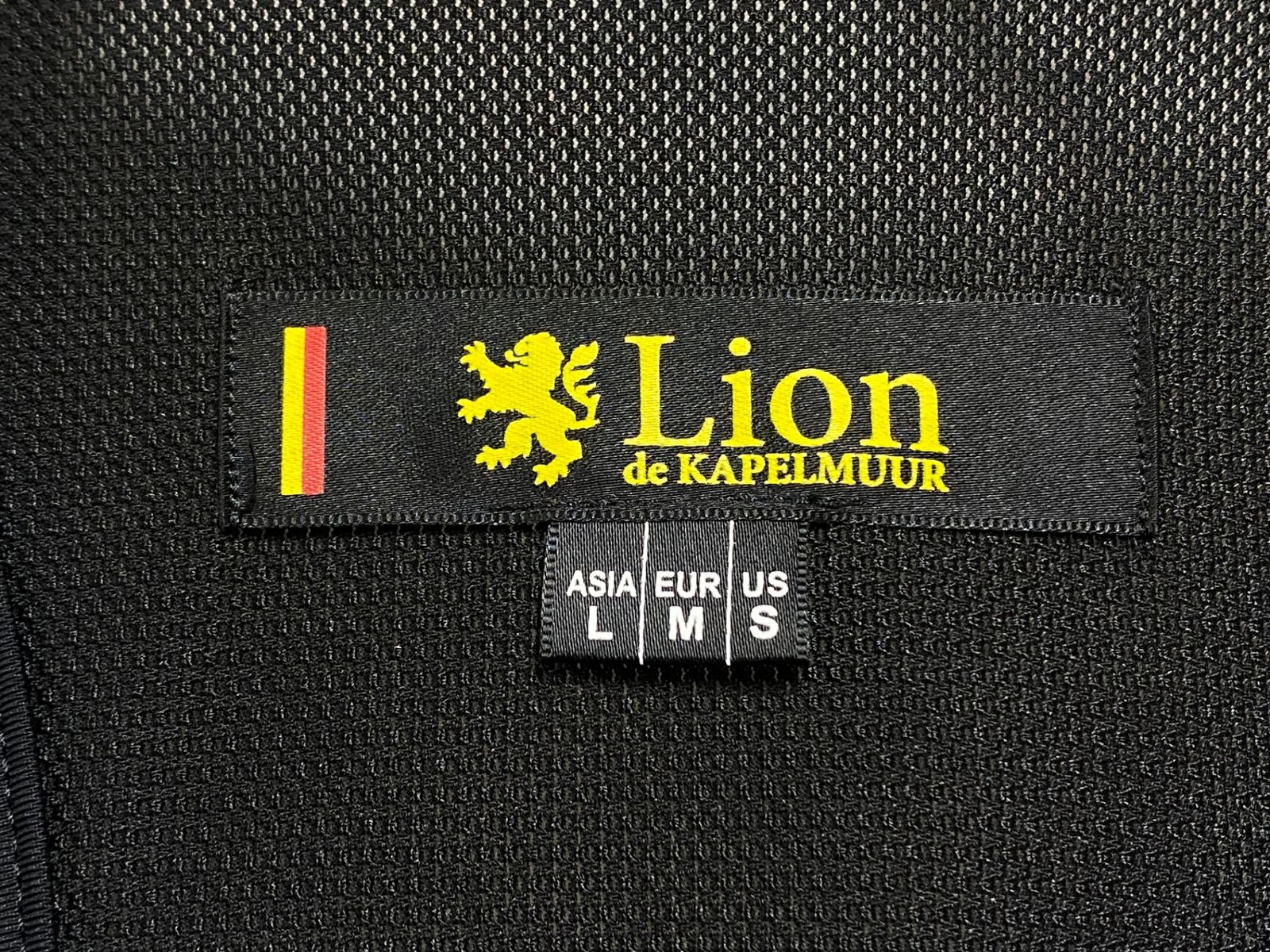 KA823 リオンドカペルミュール Lion de KAPELMUUR ビブタイツ 黒 L