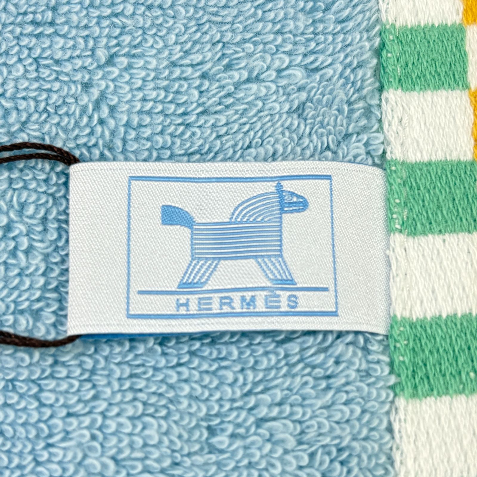 鑑定済み【 極美品 】エルメス 《 アニモー ナッテ 》 ブルー ジヴレ 