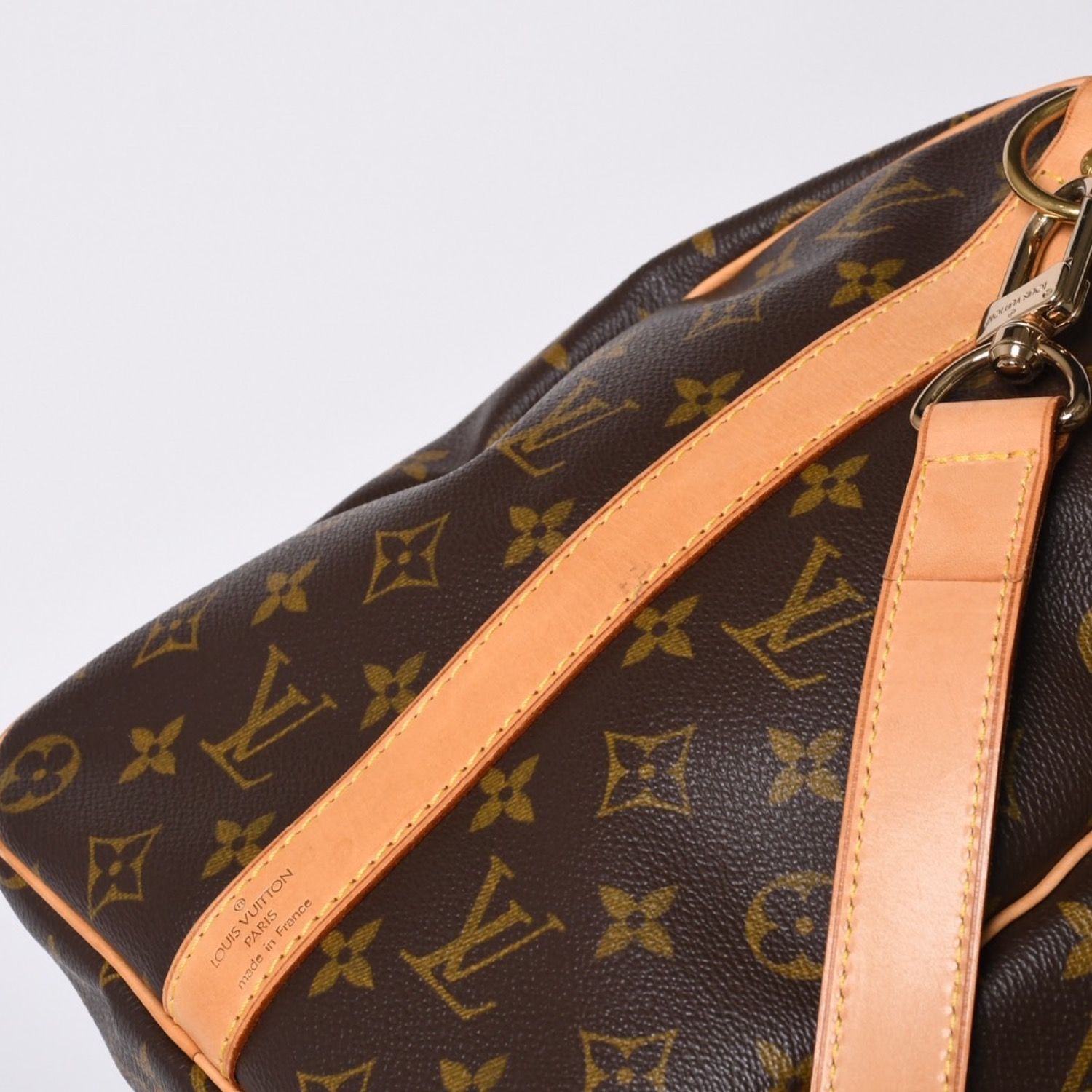極美品 LOUIS VUITTON ルイヴィトン ボストンバッグ キーポルバンド