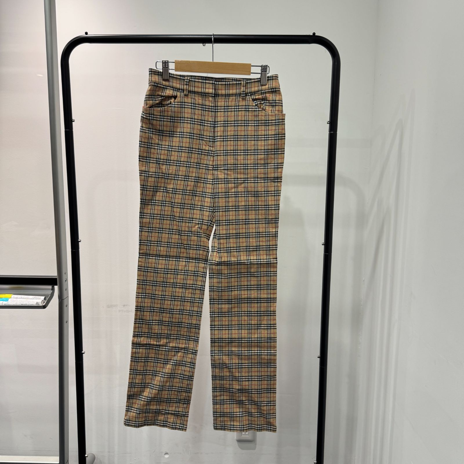 バーバリーブルーレーベル 　 チェックパンツ B26041742