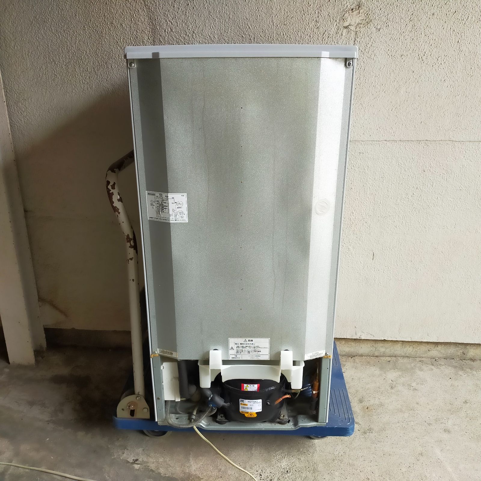 Haier 2ドア冷凍冷蔵庫 JR-N100A 98L 2007年製 ホワイト 動作品 ※沖縄