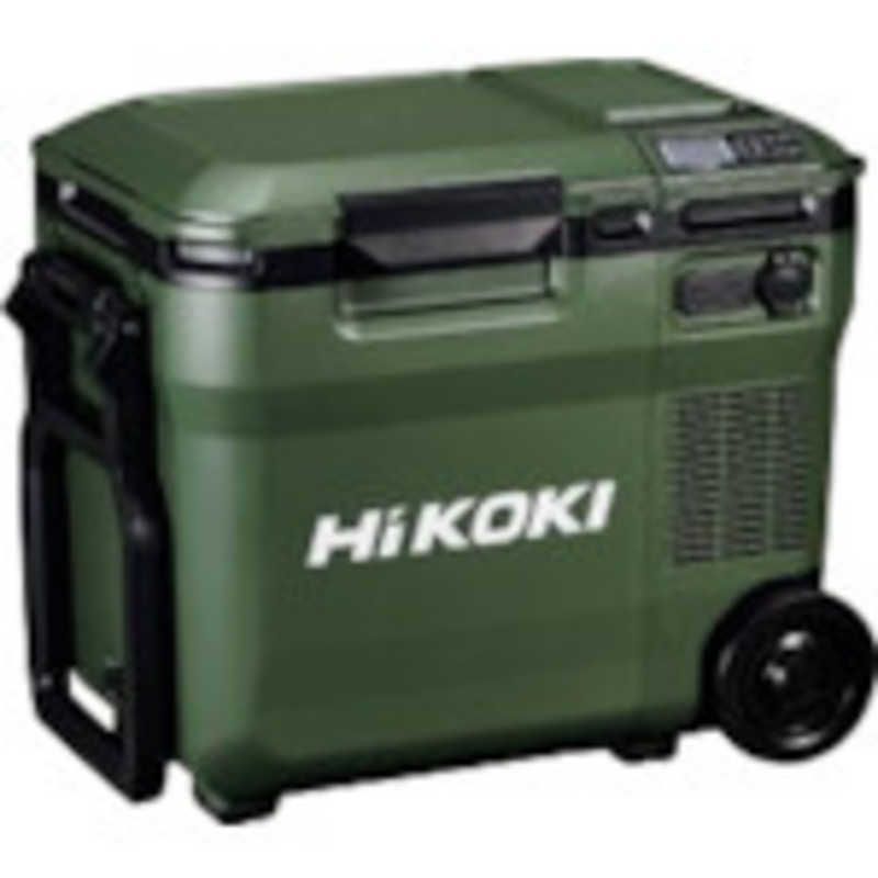 【新品未使用】【未開梱】HiKOKI コードレス冷温庫コンパクトタイプ フォレストグリーン マルチボルトセット品 UL18DCWMG