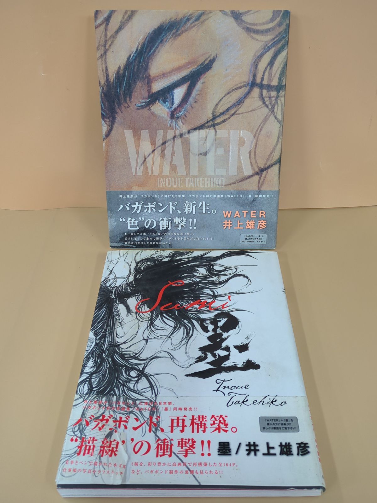 バガボンド 画集 WATER 墨 2冊セット 初版 【公式通販】