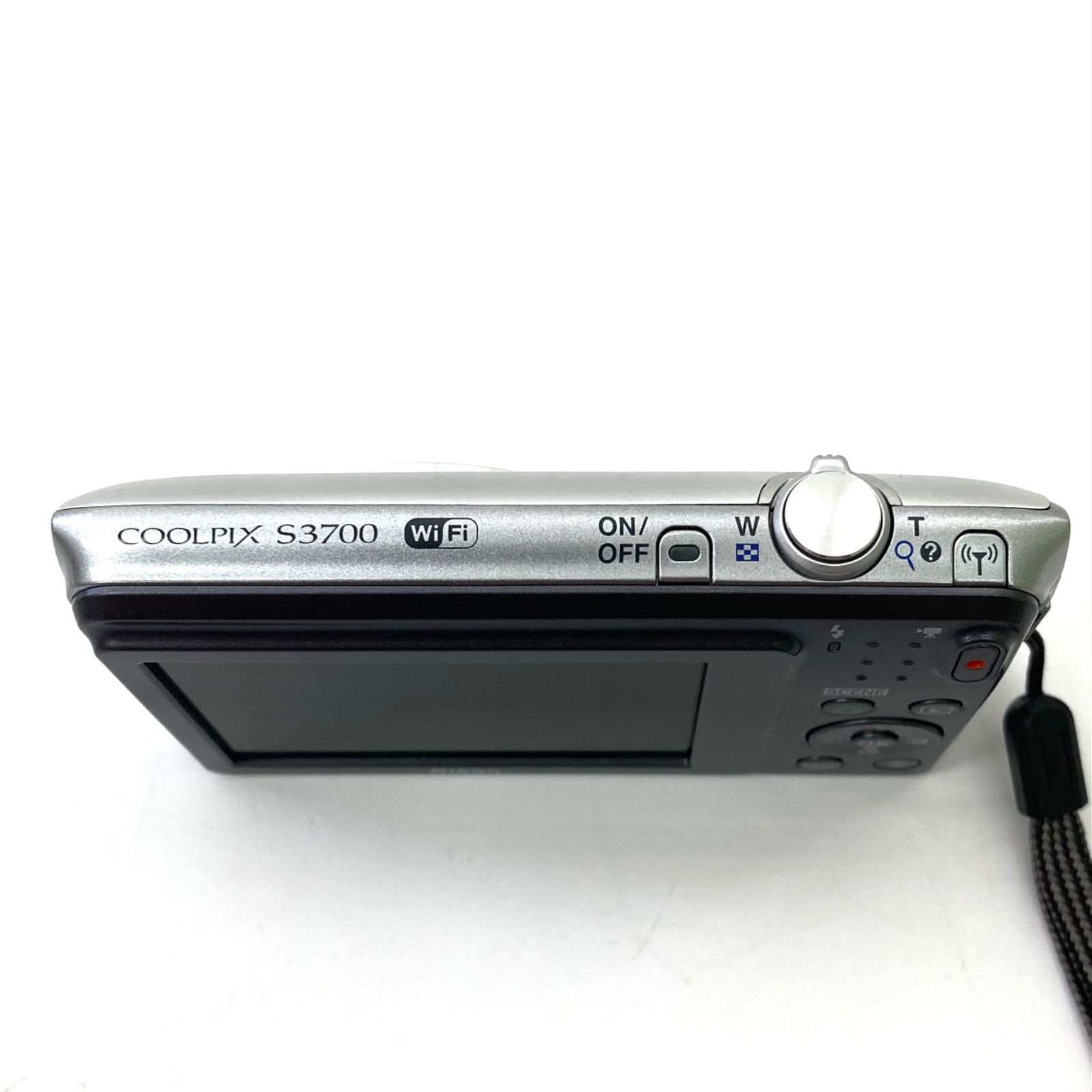 Nikon】ニコン COOLPIX S3700 デジタルカメラ デジカメ シルバー 稼働