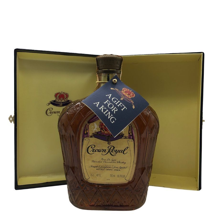 Crown  クラウンロイヤル　1976年　750ml 楽天市場】特級シーグラムクラウンロイヤル 1976Crown Royal 1976The