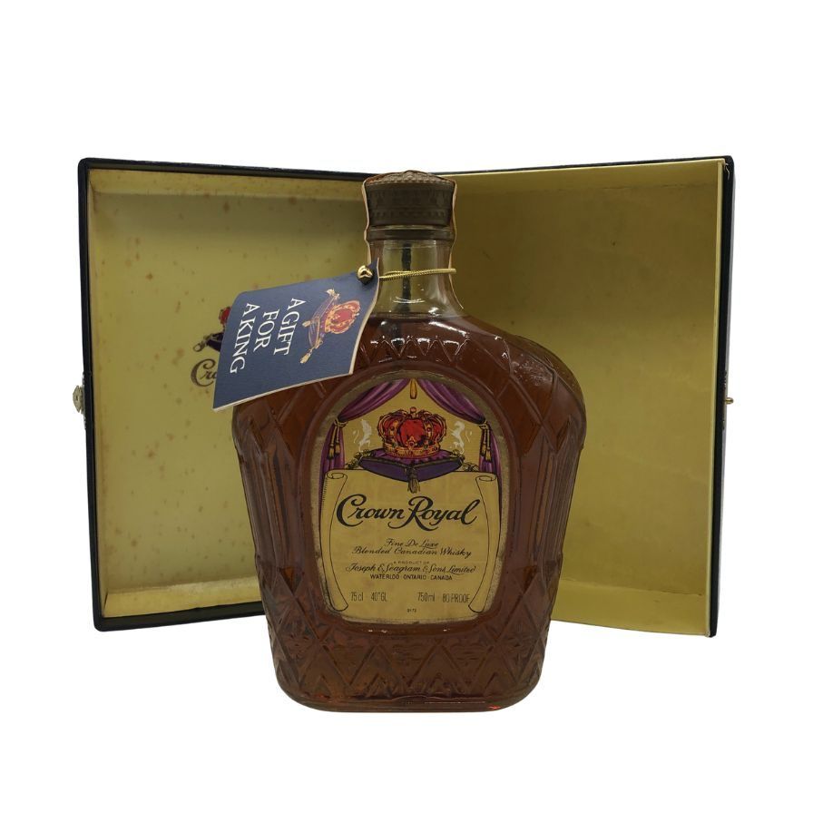 クラウンローヤル　ウイスキー　1977 シーグラム クラウン ロイヤル 1977年 750ml 40% 未開栓 - メルカリ