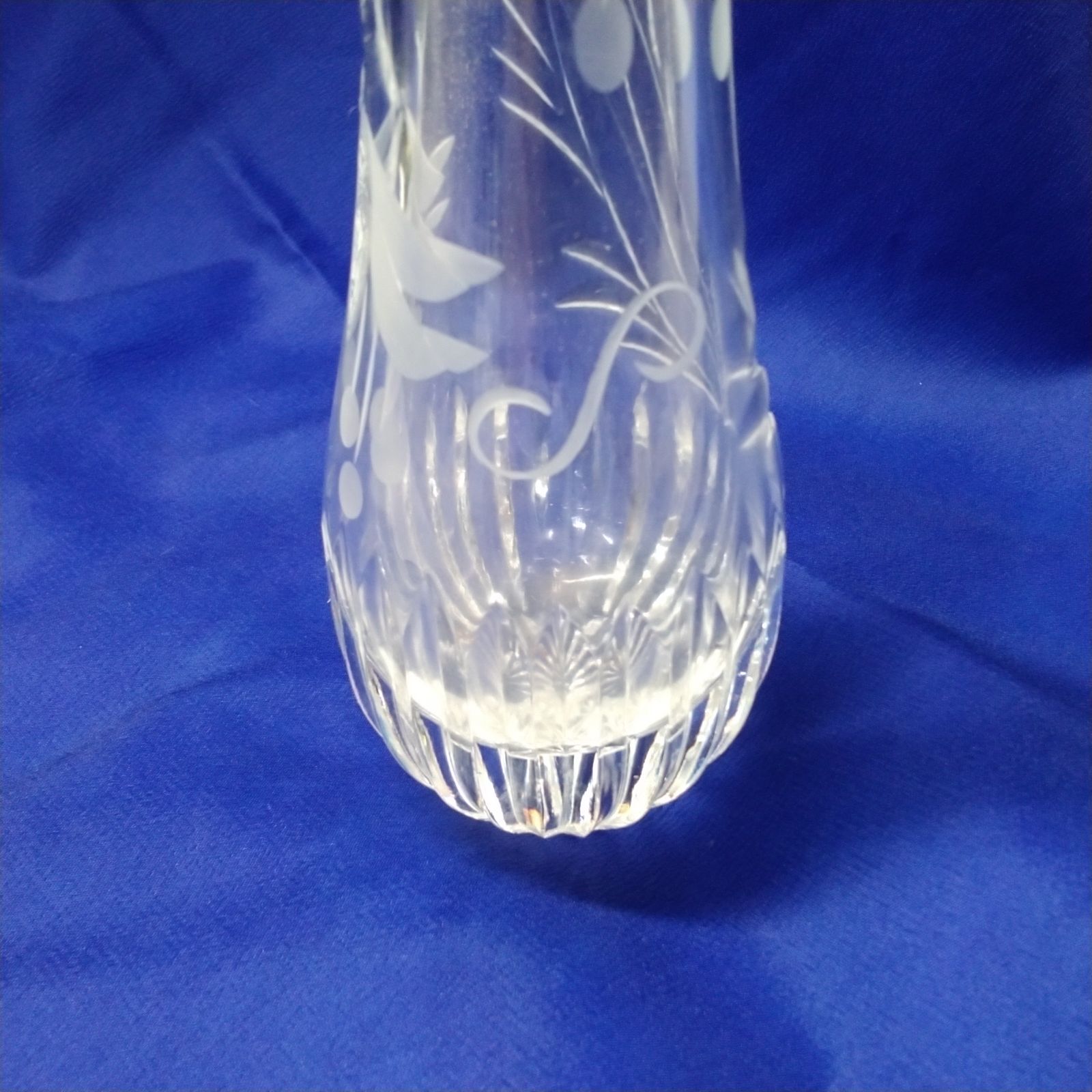 ノリタケ Noritake CRYSTAL 水差し 花瓶/ガラス製 一輪挿し 2点まとめ