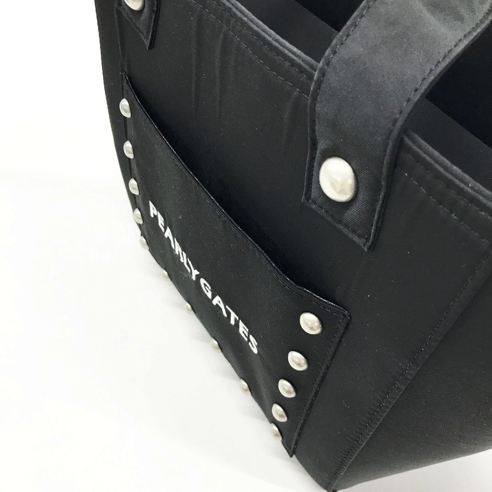 PEARLY GATES パーリーゲイツ 2WAY カートバッグ チェーン ブラック系