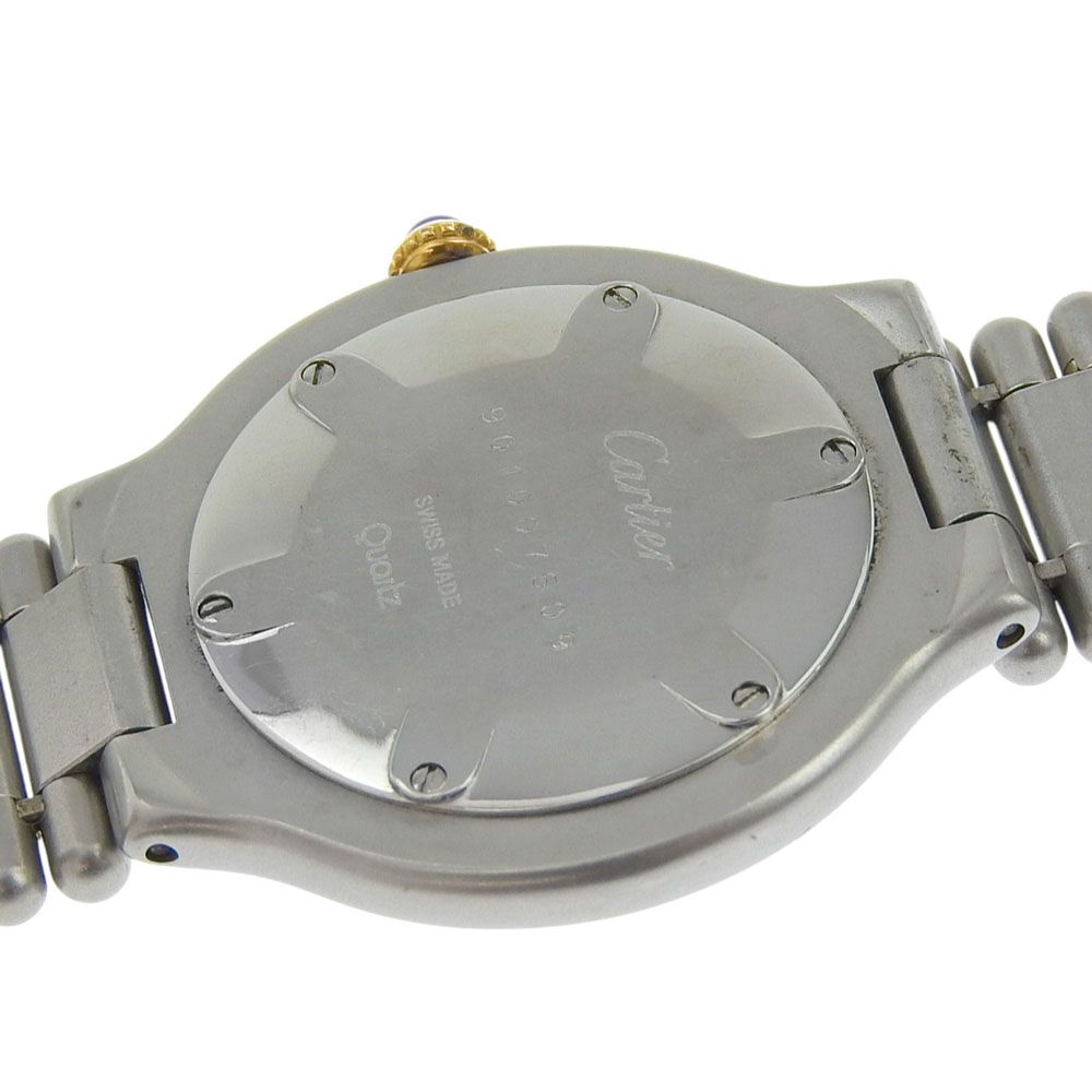 CARTIER】カルティエ マスト21 ステンレススチール クオーツ アナログ